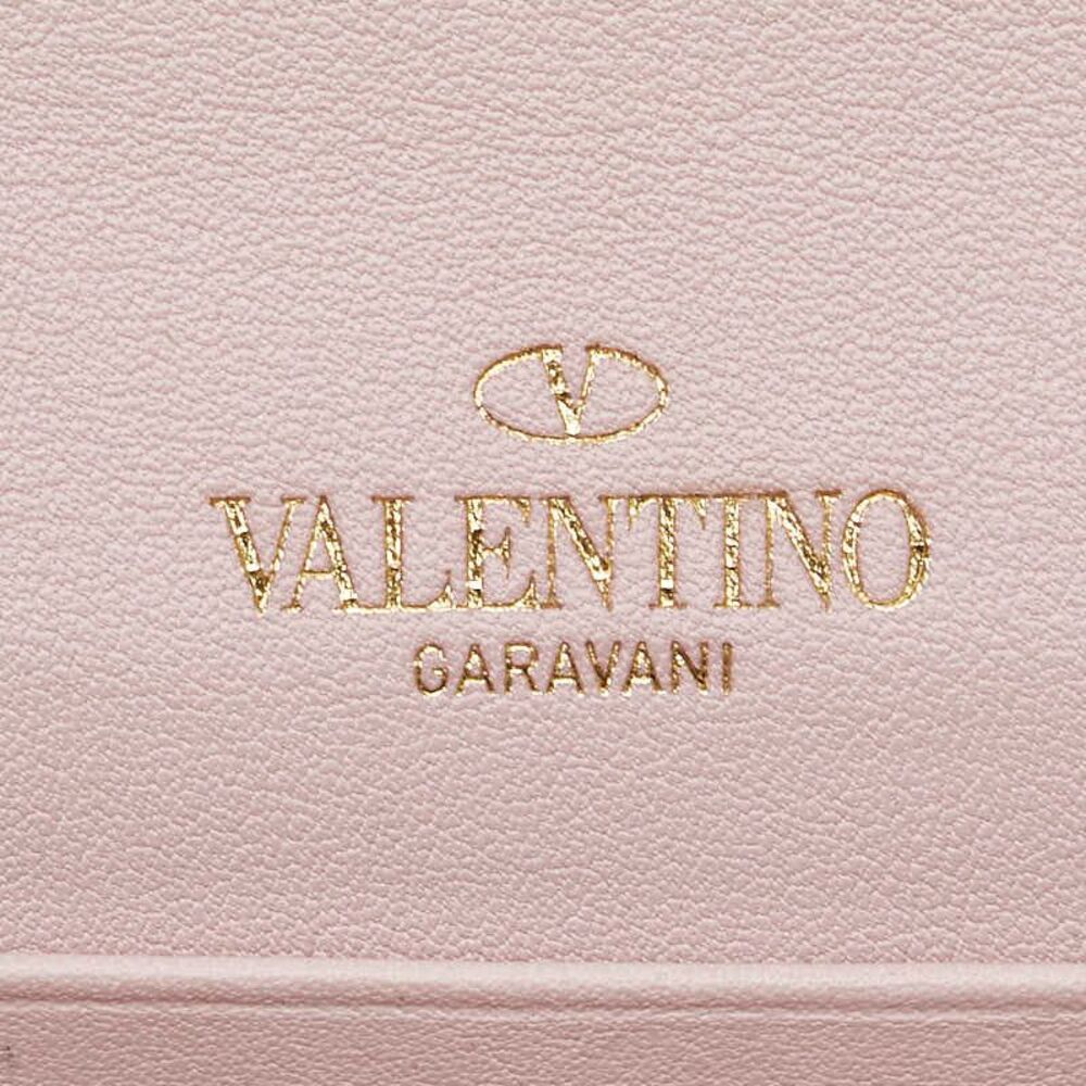 Valentino Rockstud Leather Chain Wallet Shoulder Bag - Picture 8 of 10